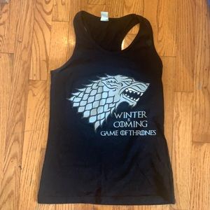 Game of Thrones House Stark racer back tank top